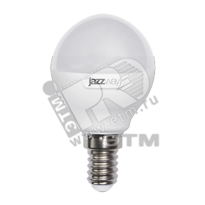 Лампа светодиодная LED 9Вт Е14 холодный матовый шар